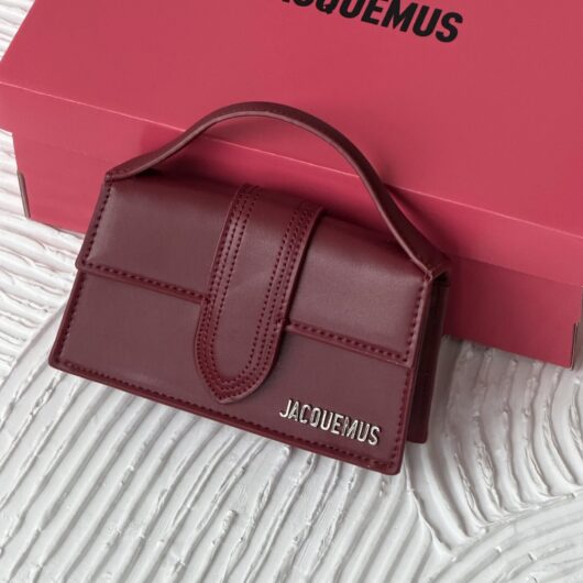 Сумка Jacquemus Le Bambino Mini Bag бордовий