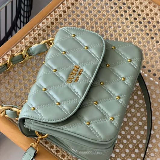 Сумка Guess Triana Flap Shoulder зелений