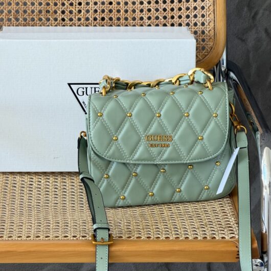 Сумка Guess Triana Flap Shoulder зелений
