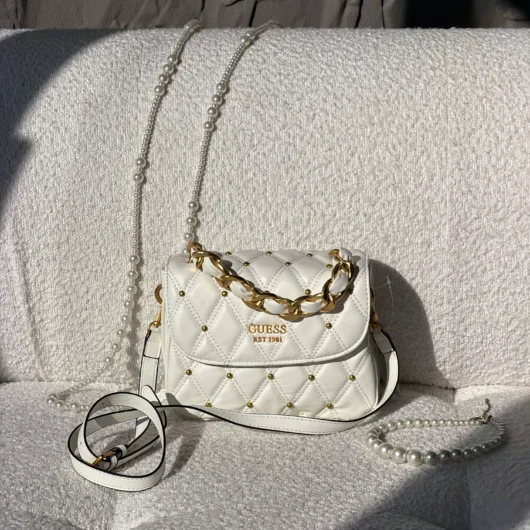 Сумка Guess Triana Flap Shoulder білий