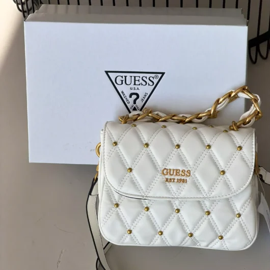 Сумка Guess Triana Flap Shoulder білий