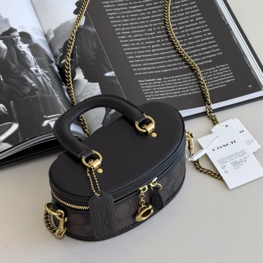 Сумка Coach Trail Crossbody 17 шоколадний