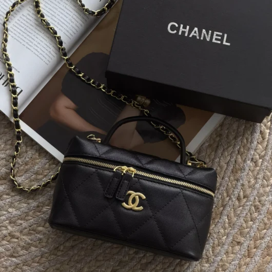 Сумка Chanel Vanity with Chain чорний