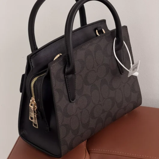 Сумка Coach Andrea Carryall коричневий