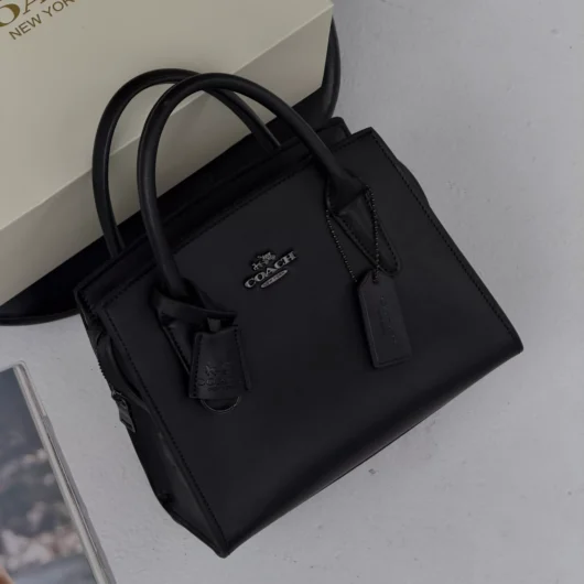 Сумка Coach Andrea Carryall чорний класичний