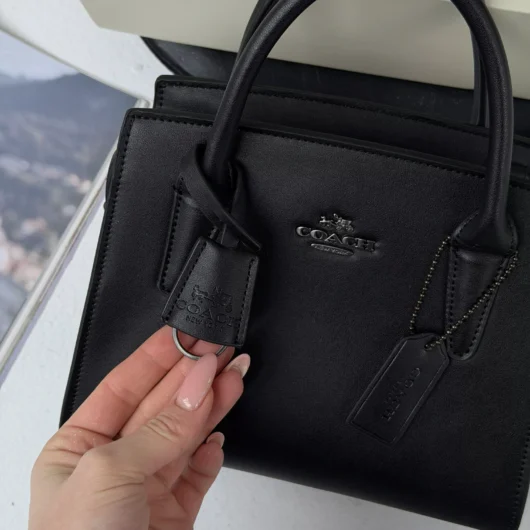 Сумка Coach Andrea Carryall чорний класичний