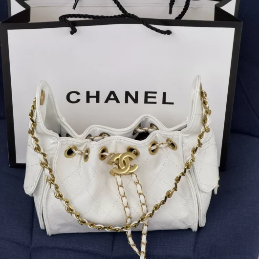 Сумка жіноча Chanel 22 mini Handbag білий