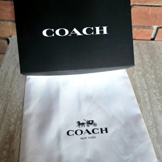 Коробка+пильник маленький Coach