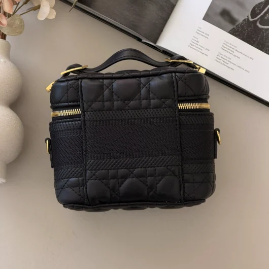 Сумка Christian Dior Small Dior Travel Vanity Case чорний