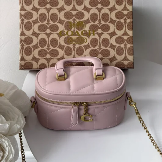 Сумка Coach Trail Crossbody 17 рожевий