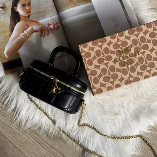 Сумка Coach Trail Crossbody 17 чорний