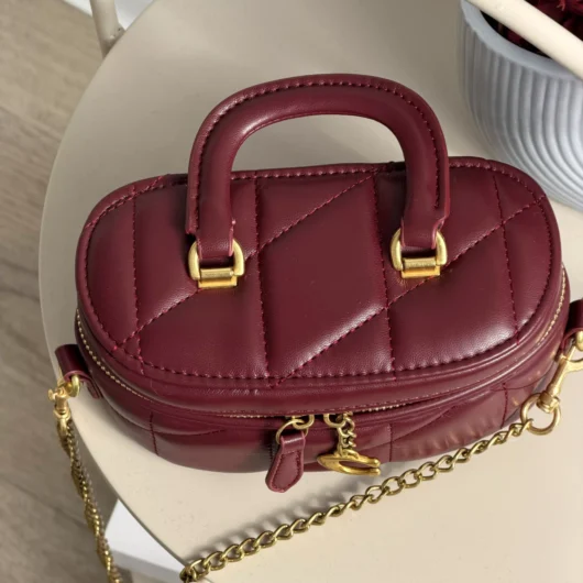 Сумка Coach Trail Crossbody 17 бордовий