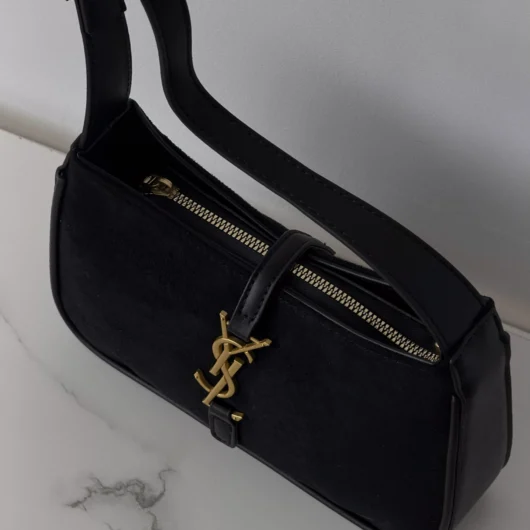 Сумка  Yves Saint Laurent Le 5 A 7 замша чорний