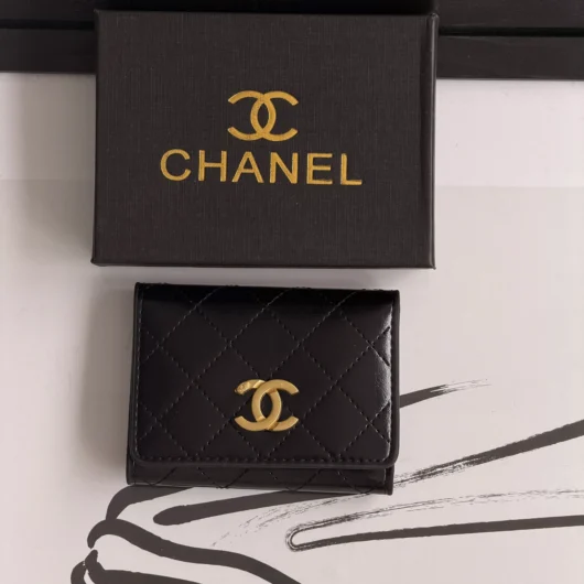 Гаманець Chanel mini чорний