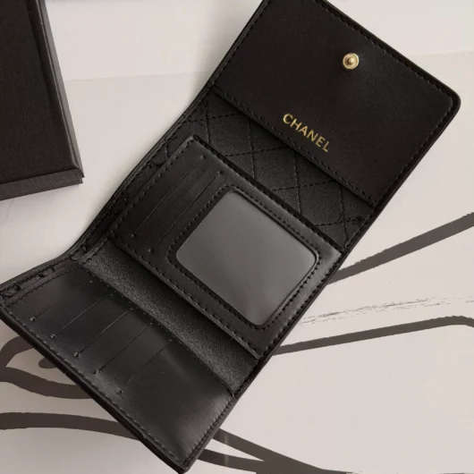 Гаманець Chanel mini чорний