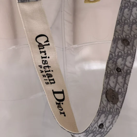 Жіноча сумка Dior Saddle Bag світло-сірий
