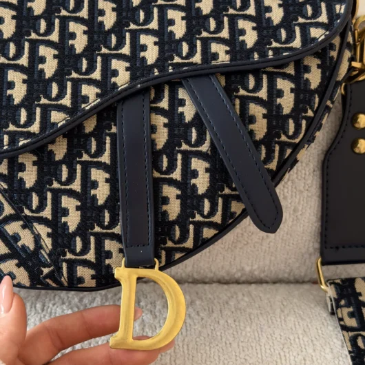 Жіноча сумка Dior Saddle Bag синій