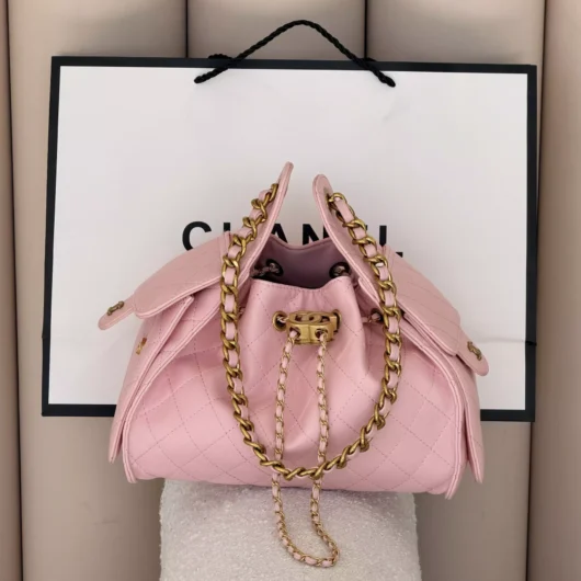 Сумка жіноча Chanel 25 Small Handbag рожевий