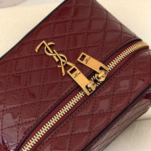 Жіноча сумка Yves Saint Laurent Gaby Vanity Bag бордовий