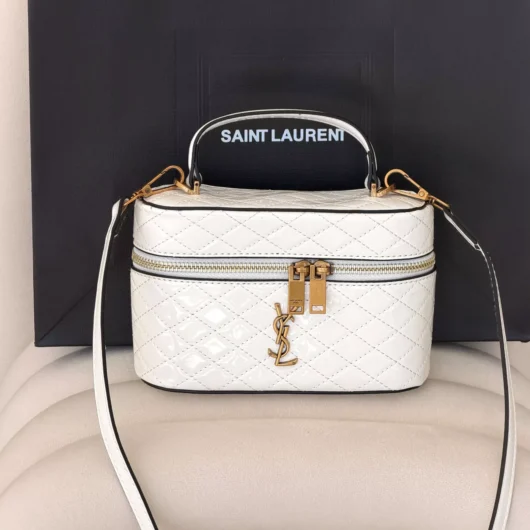 Жіноча сумка Yves Saint Laurent Gaby Vanity Bag білий