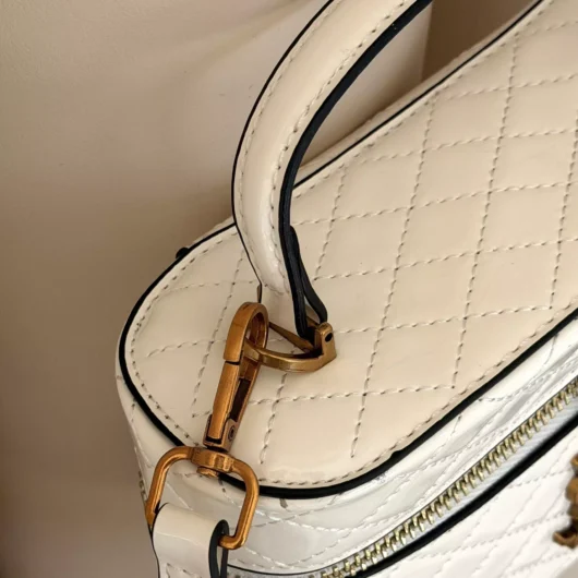 Жіноча сумка Yves Saint Laurent Gaby Vanity Bag білий