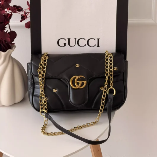 Сумка Gucci GG Marmont Small shoulder bag чорний