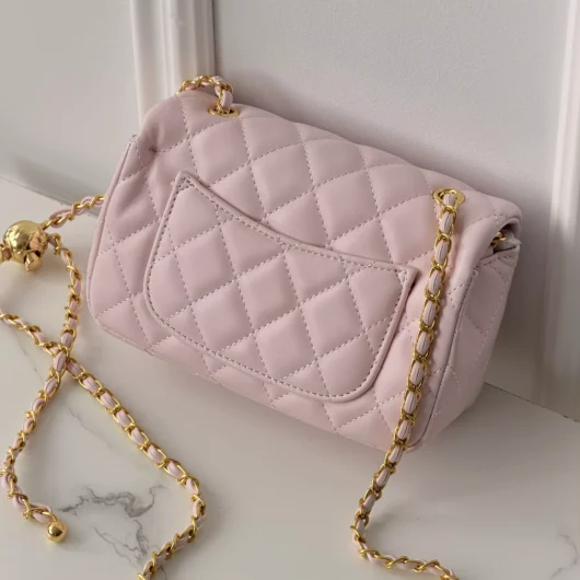 Сумка Chanel Classic Flap Mini Bag рожевий