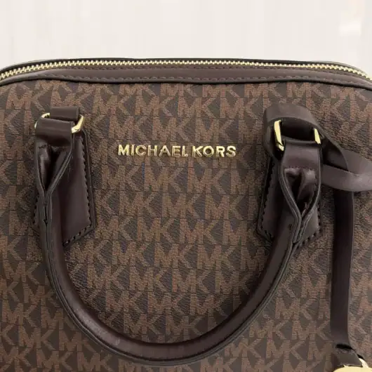 Сумка Michael Kors Hayes Duffle шоколад