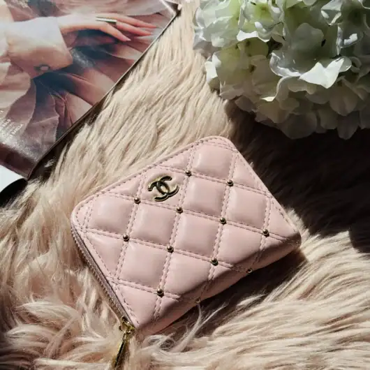 Гаманець Chanel mini рожевий