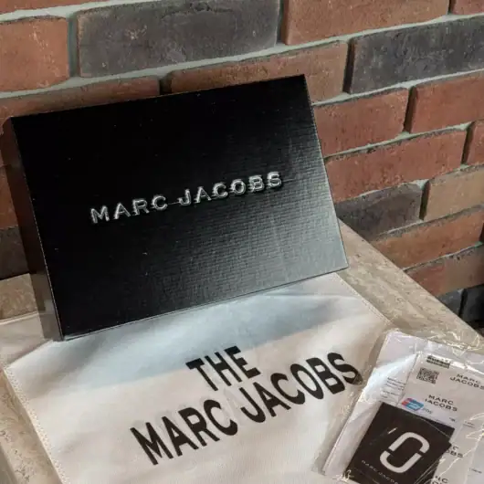 Коробка+пильник+документи маленький Marc Jacobs чорна