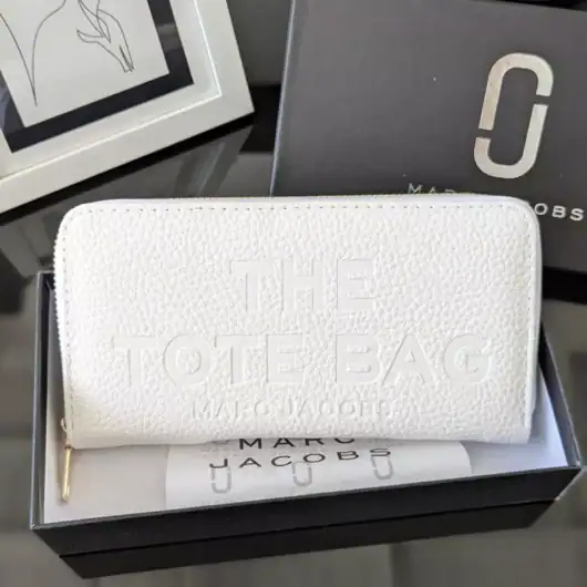 Гаманець Marc Jacobs великий білий