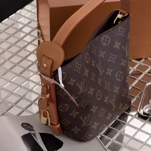 Сумка Louis Vuitton All In BB 2 в 1 Premium коричневий