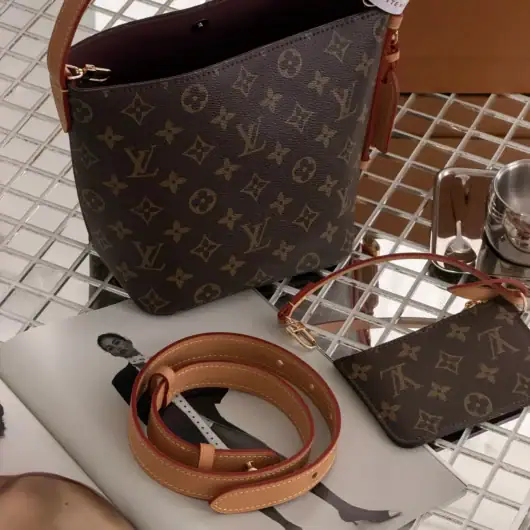 Сумка Louis Vuitton All In BB 2 в 1 Premium коричневий
