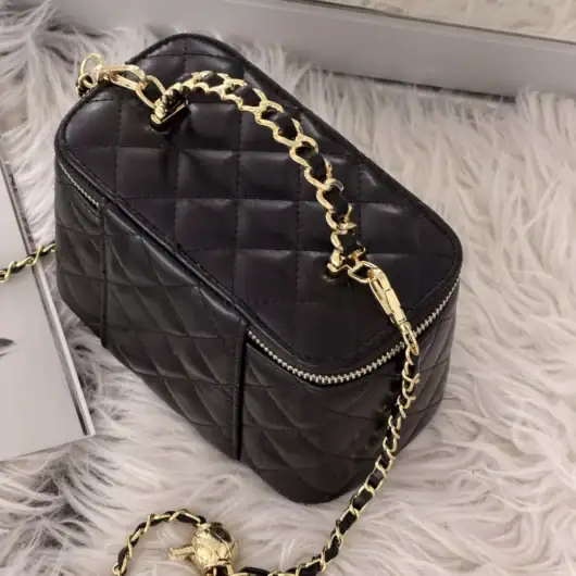 Сумка Chanel Vanity Lux Case with Mirror чорний