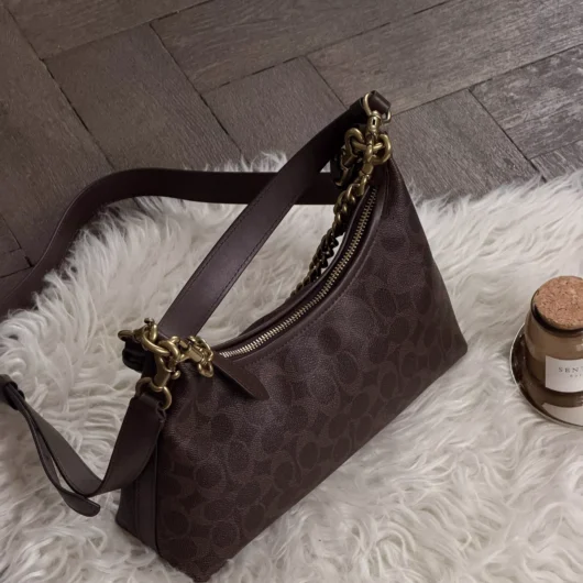 Сумка Coach Juliet Shoulder Bag 25 Small Premium шоколад