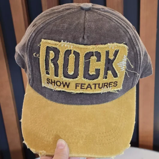 Унісекс кепка ROCK жовта