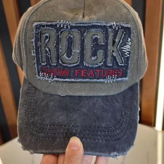 Унісекс кепка ROCK синя