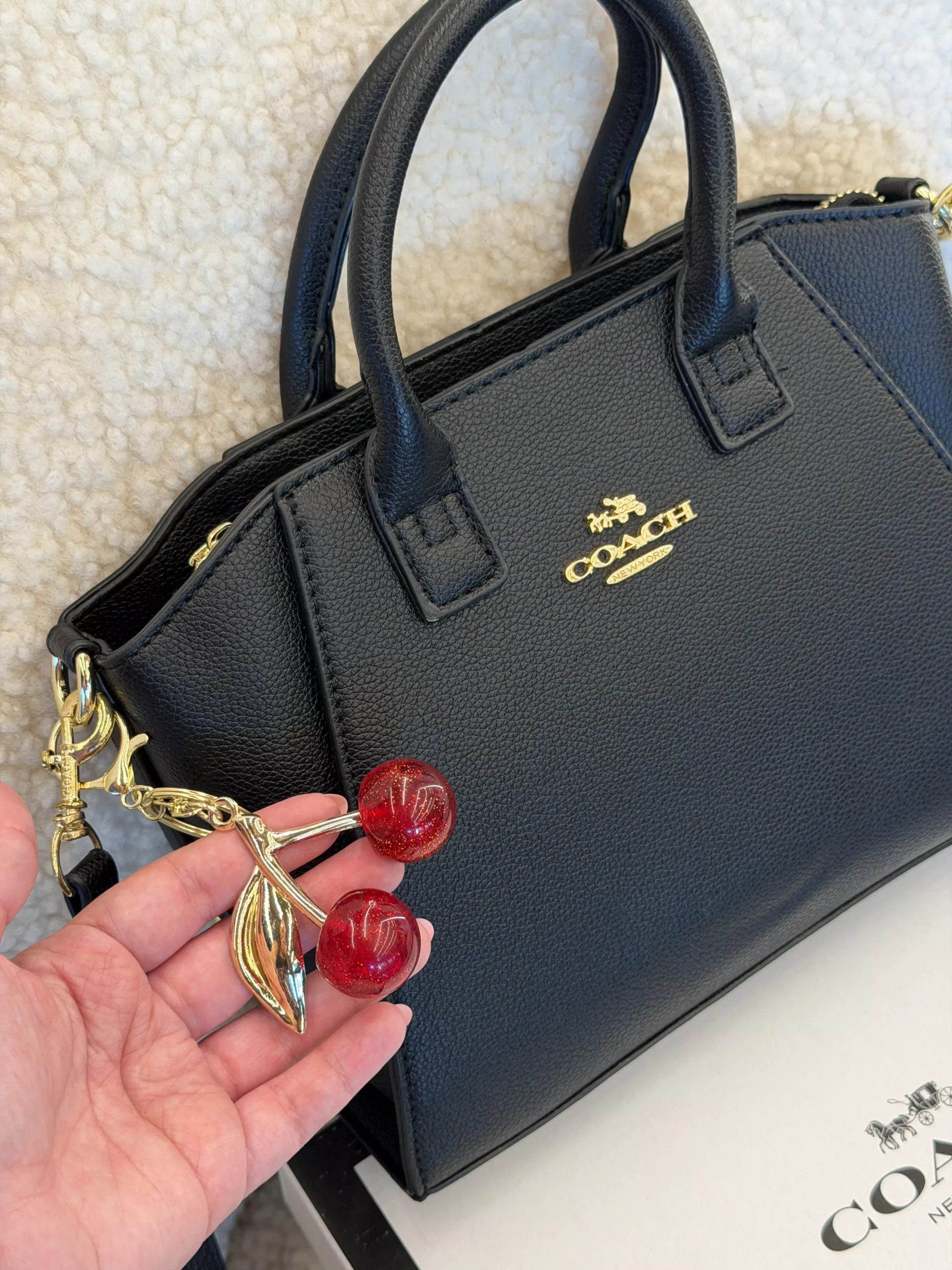 Coach Andrea Carryall Bag Mini чорний класичний — изображение 3