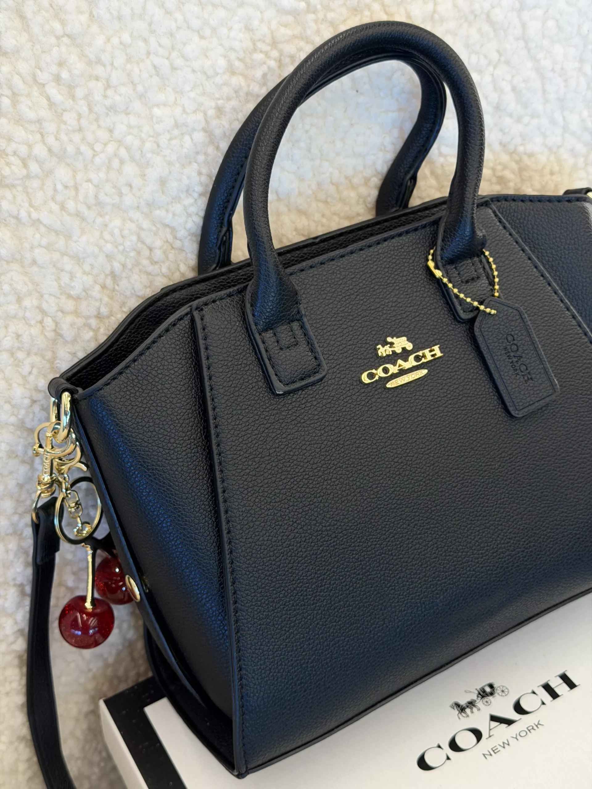 Coach Andrea Carryall Bag Mini чорний класичний — изображение 2