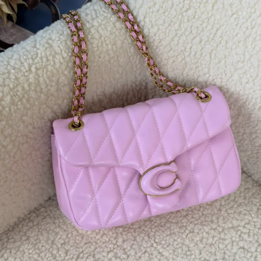 Жіноча сумка Coach Tabby Shoulder Bag 26 Pastel рожевий